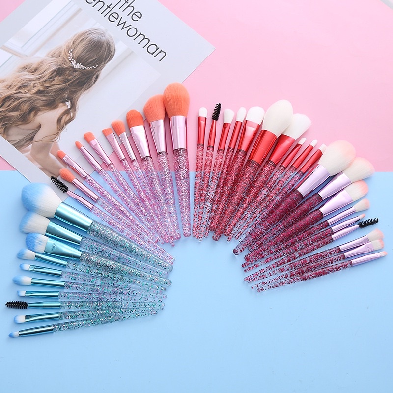 Cọ trang điểm 10 cây cơ bản lông mềm cho người mới bắt đầu makeup
