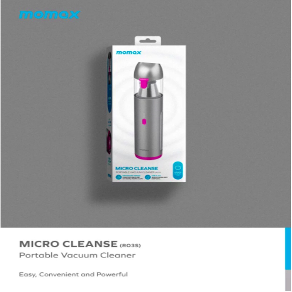 Máy hút bụi mini cầm tay Micro Cleanse Momax