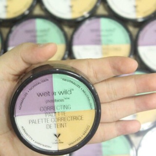 (Follow shop săn deal 4k 14h 22/11)Che khuyết điểm wet n wild 4 ô 