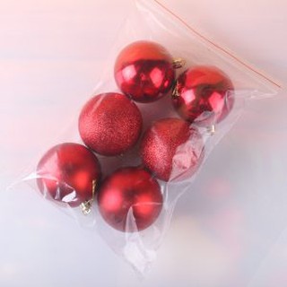 Quả Châu Trang Trí Noel 8 CM (1 Quả)