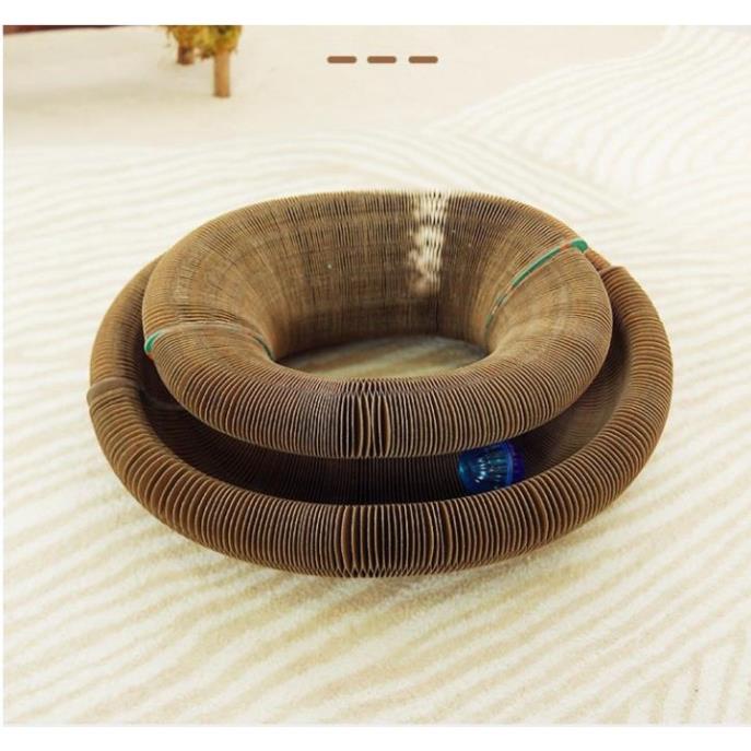 Orgo- Đồ Chơi Cho Mèo, Bàn Cào Móng Ma Thuật, Cattree Tại Chỗ, Đồ Chơi Xoay Tròn Thay Đổi Hình Dạng