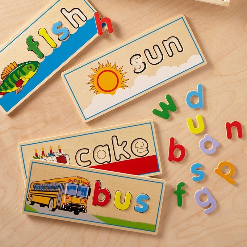 Đồ chơi bộ xếp chữ Melissa & Doug See and Spell