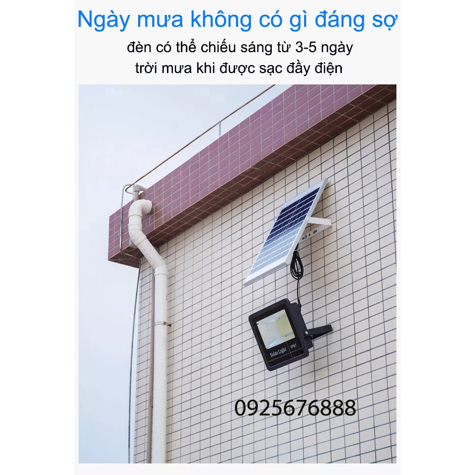 Đèn pha năng lượng mặt trời 400W/300W/200W/45W tự động bật tắt