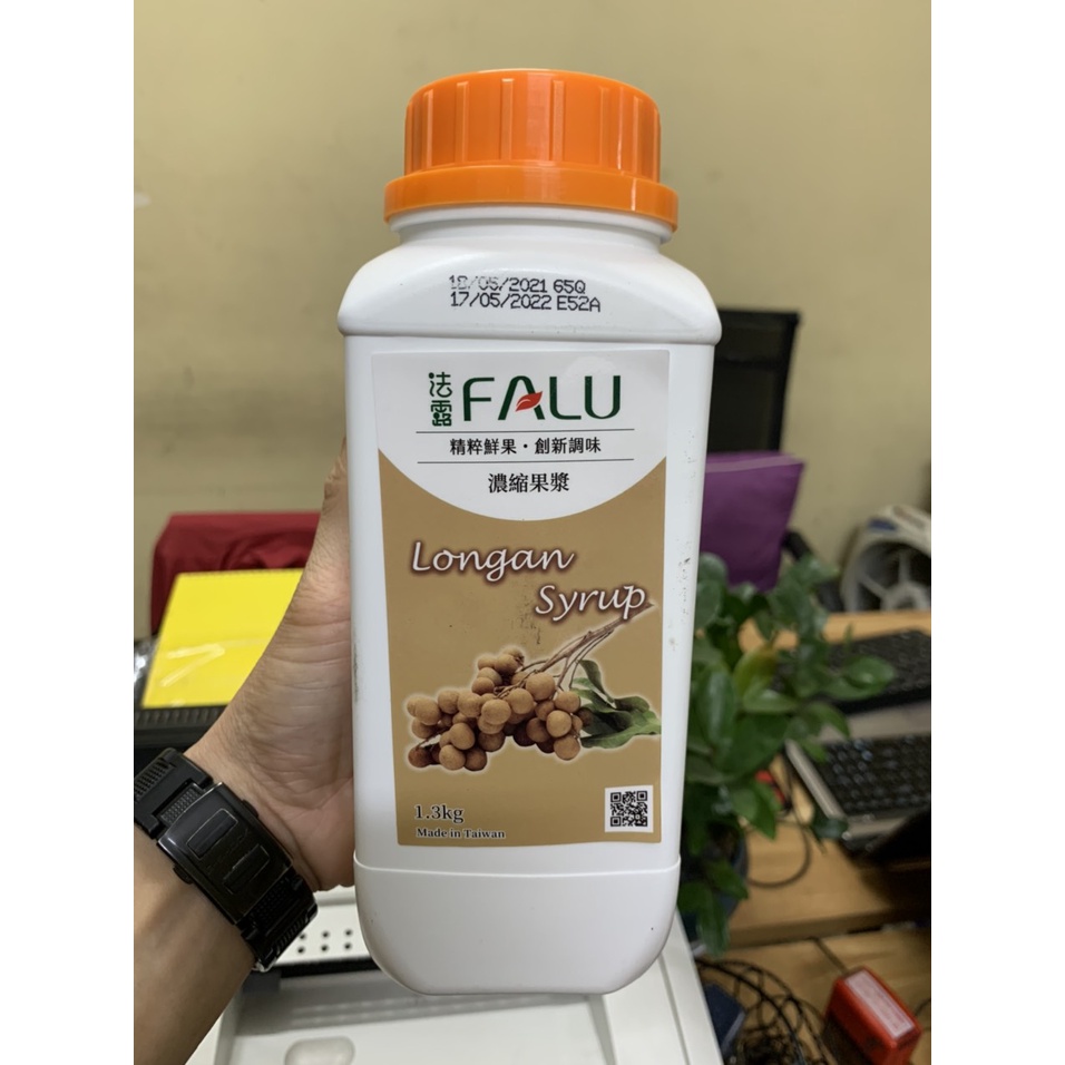 Siro Long Nhãn FaLu Chai 1.3kg ( Siro Nhãn ) - Pha Trà Long Nhãn Chuẩn