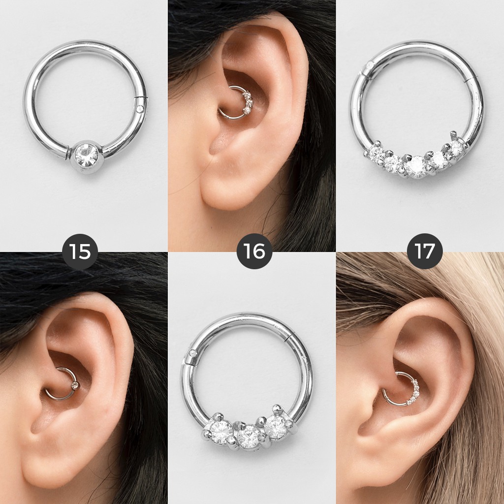 Khuyên tai đá lấp lánh