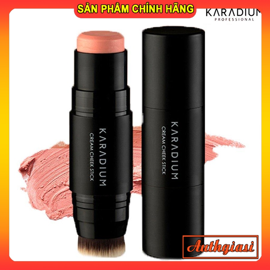 Phấn má hồng thỏi Karadium Cream Cheek Stick mịn màng và tự nhiên dạng kem