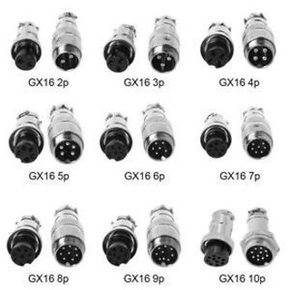 Đầu Jack GX16 2 - 10P F-M