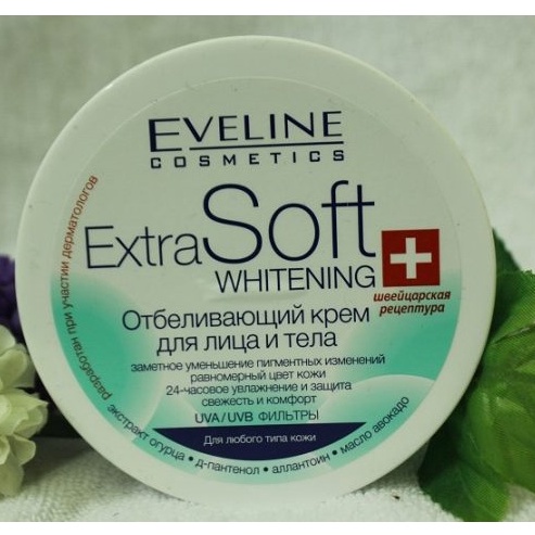 Kem dưỡng da Eveline Extra Soft Whitening, kem dưỡng trắng da 200ml - Mina.cosmetic1