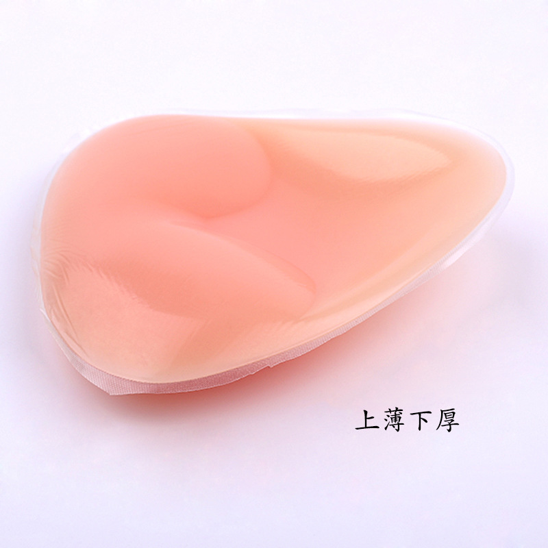 Miếng Đệm Nâng Ngực Bằng Silicone Hình Tam Giác Cho Nữ