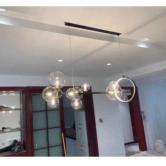 Đèn thả MONSKY VIRAM kiểu dáng độc đáo trang trí nội thất sang trọng, hiện đại - Tặng bóng LED chuyên dụng.