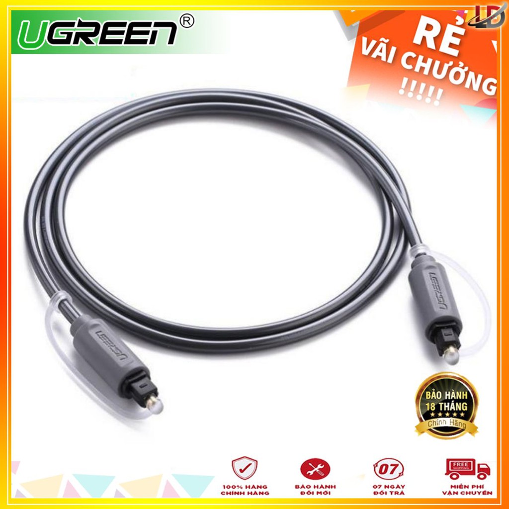 Cáp audio quang 1.5M vỏ nhựa chính hãng Ugreen 10769