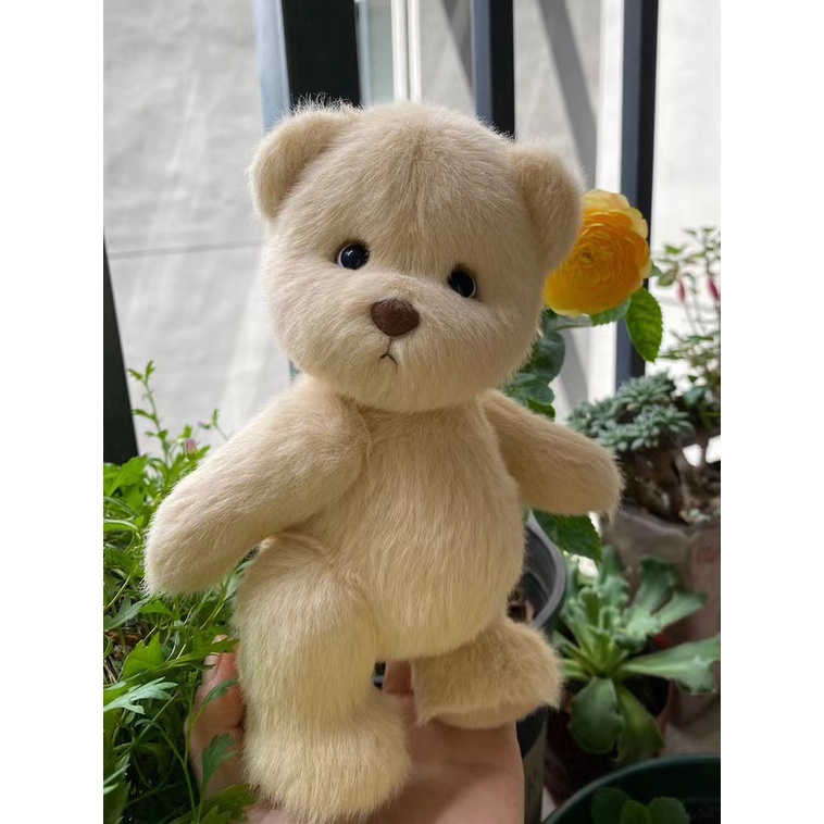 TeddyTales100%30cm Gấu Bông Lena Dễ Thương Xinh Xắn Cao Cấp--100% ủy quyền chính hãng, Gấu Bông Teddy Head Tales Mini Nhồi Gòn Cao Cấp