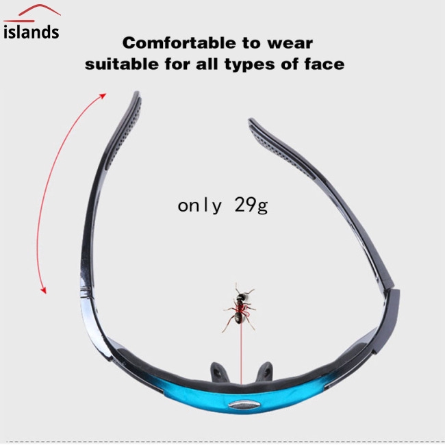 Kính mát chắn gió bụi cho xe đạp