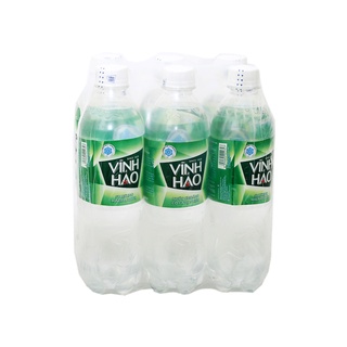 Thùng Nước khoáng Vĩnh Hảo có gas (24 chai 500ml)
