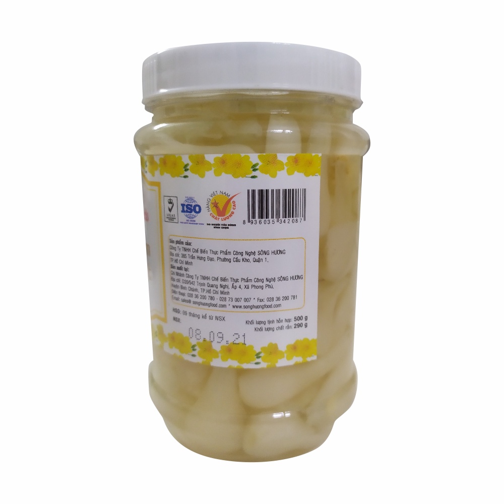 Củ Kiệu Ngâm Chua Ngọt Sông Hương Foods Hũ 500g - Làm quà Tết , ăn kèm chả lụa , bánh chưng , lạp xưởng , tôm khô | BigBuy360 - bigbuy360.vn