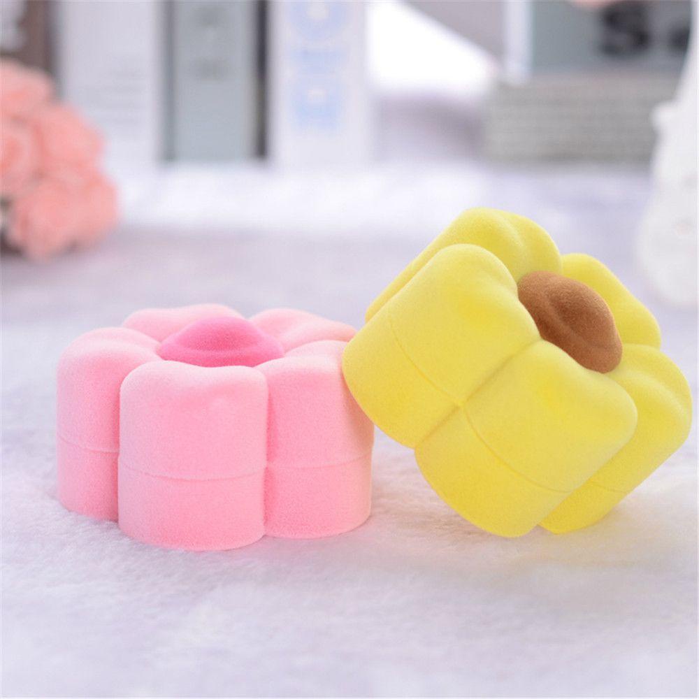 ANEMONE Hộp Đựng Nhẫn Cưới Thiết Kế Đáng Yêu Ốp