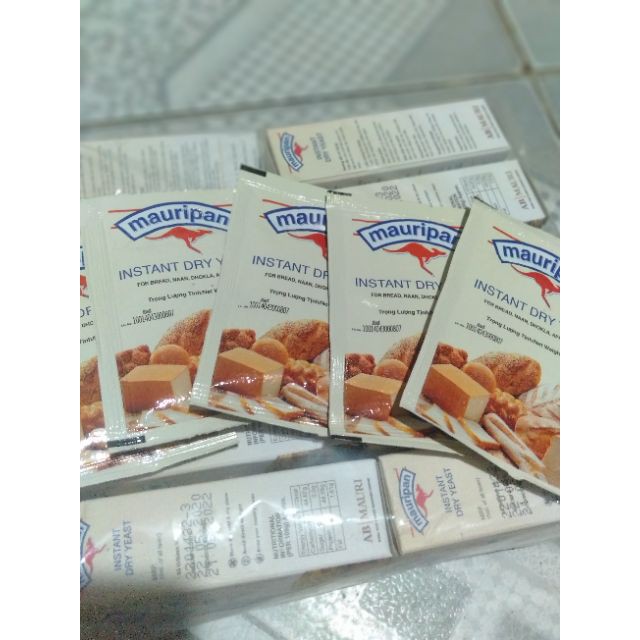 MEN INSTANTMAURI,MEN BÁNH MÌ 🥖/ BÁNH BÒ/ / PIZZA...ĐỂ LÀM CÁC LOẠI BÁNH NGON.