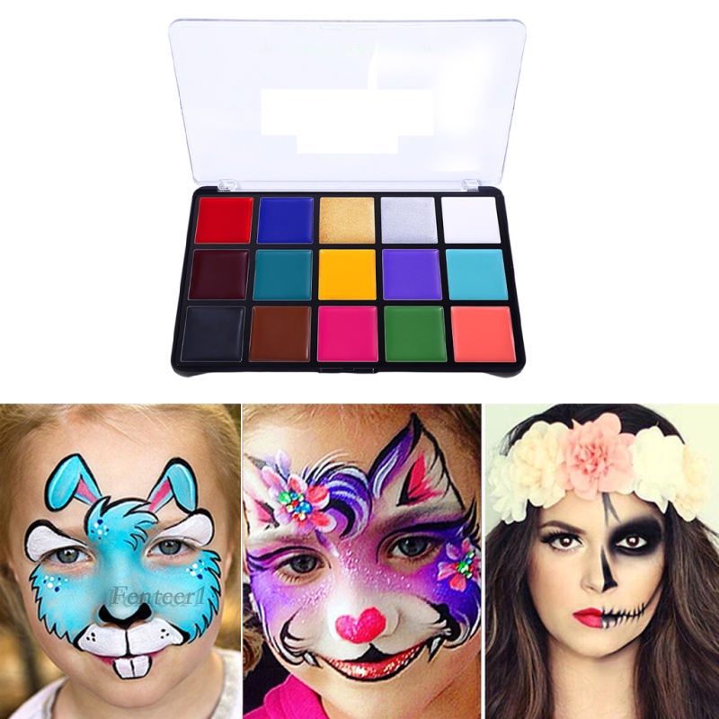 Bảng màu vẽ cơ thể hóa trang 15 màu không độc hại cho Halloween | BigBuy360 - bigbuy360.vn