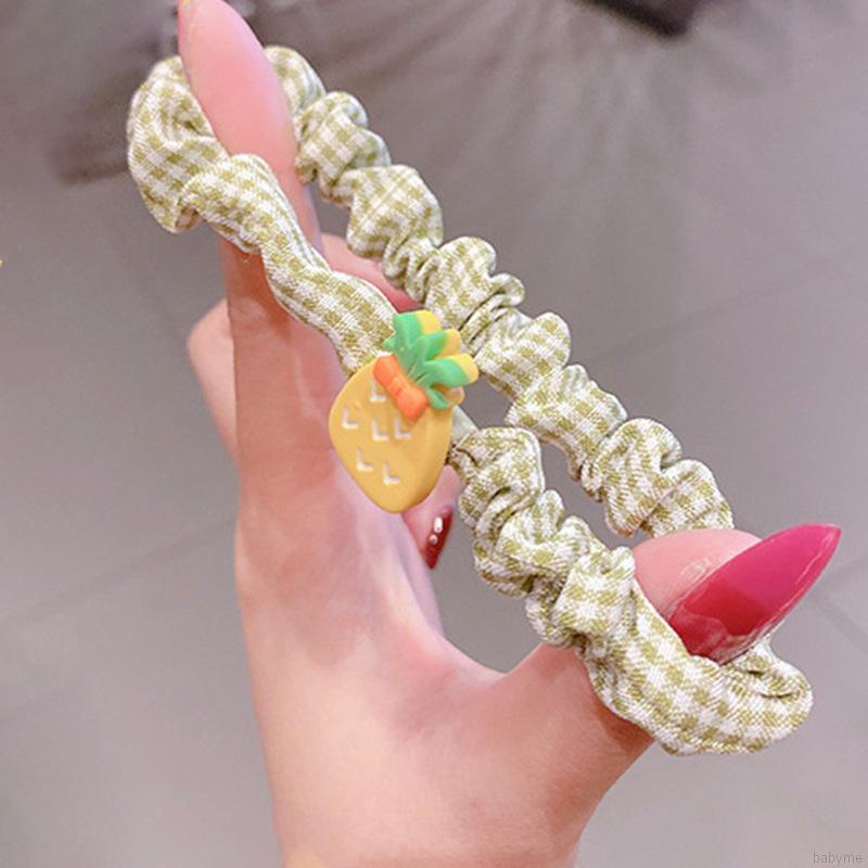 Set 10 Dây Cột Tóc Cỡ Lớn Dễ Thương Cho Bé Gái