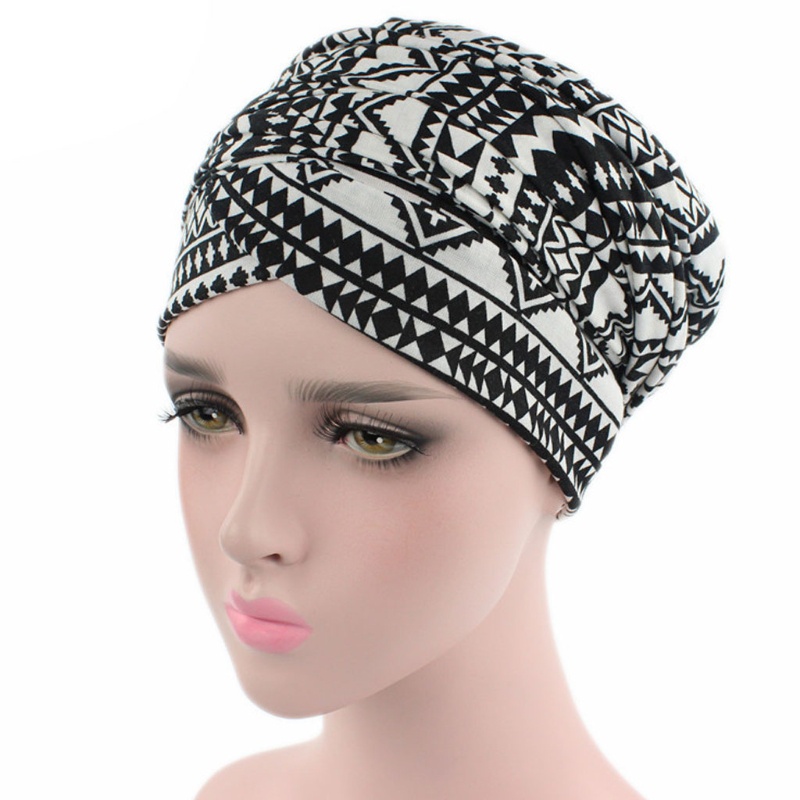 Mũ Turban Nhiều Màu Co Giãn Phong Cách Ấn Độ Thời Trang Cho Nữ