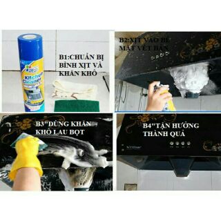 Bình Xịt Tẩy Vệ Sinh Nhà Bếp