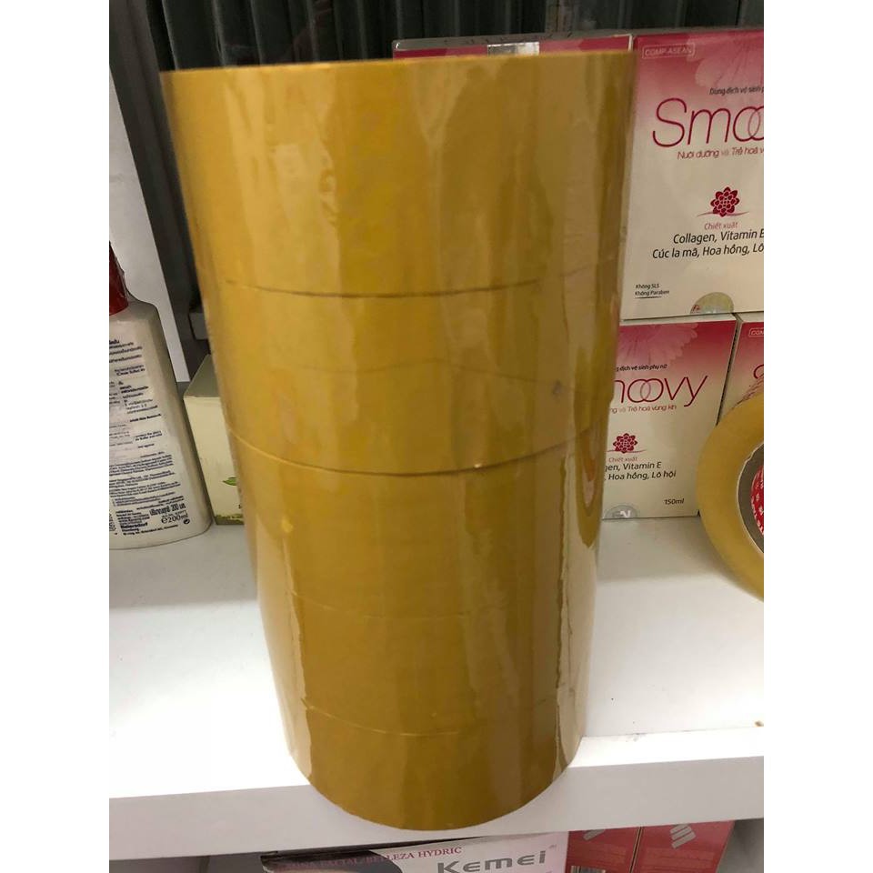 1 CUỘN BĂNG KEO TRONG DÀY ĐỤC TO LỚN SIÊU DÍNH 200 YARD DÁN ĐÓNG THÙNG VẬN CHUYỂN GÓI HÀNG HÓA