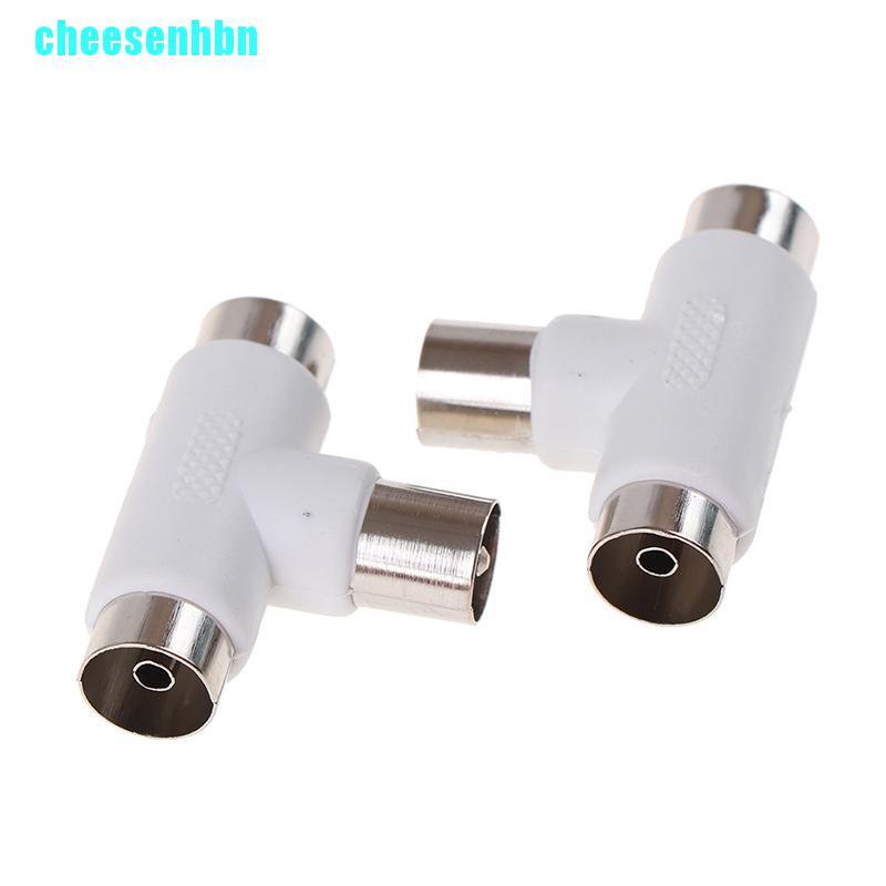 CONNEC Set 2 Dây Cáp Chia 2 Cổng Tv Chữ T Tiện Dụng