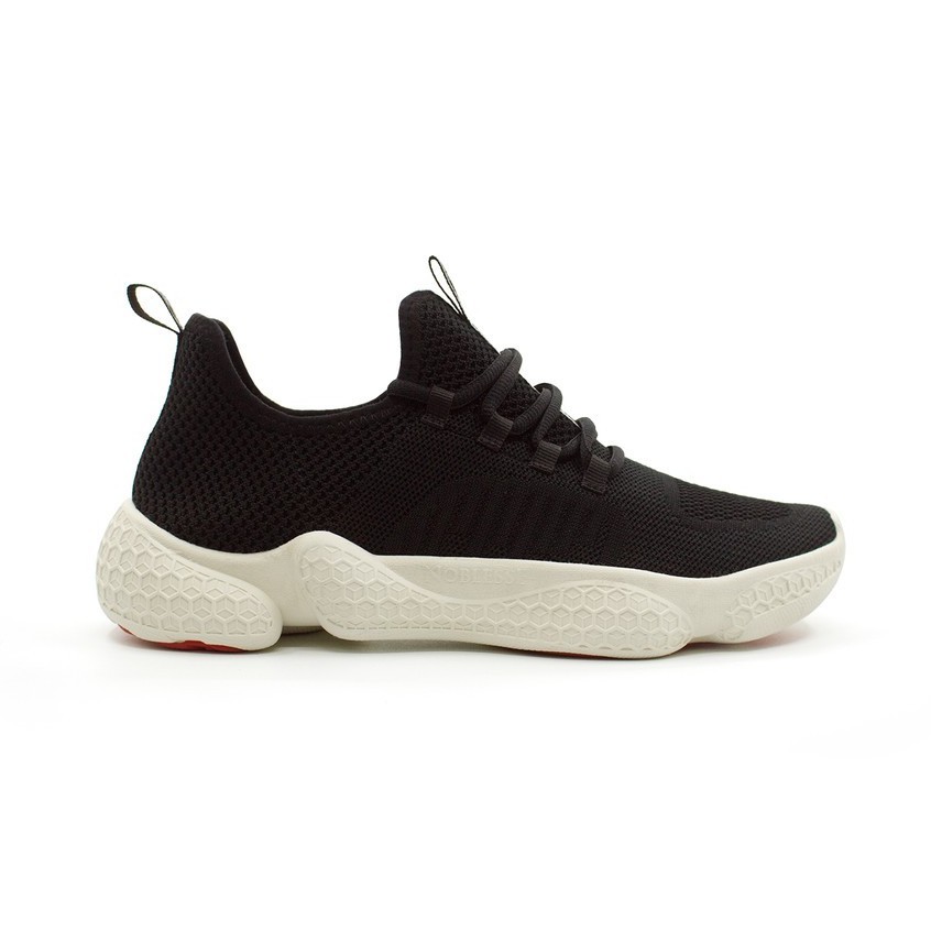 GIÀY SNEAKER THỂ THAO NAM MÀU ĐEN HOT TREND CỔ THẤP NOBLESSE TD05101