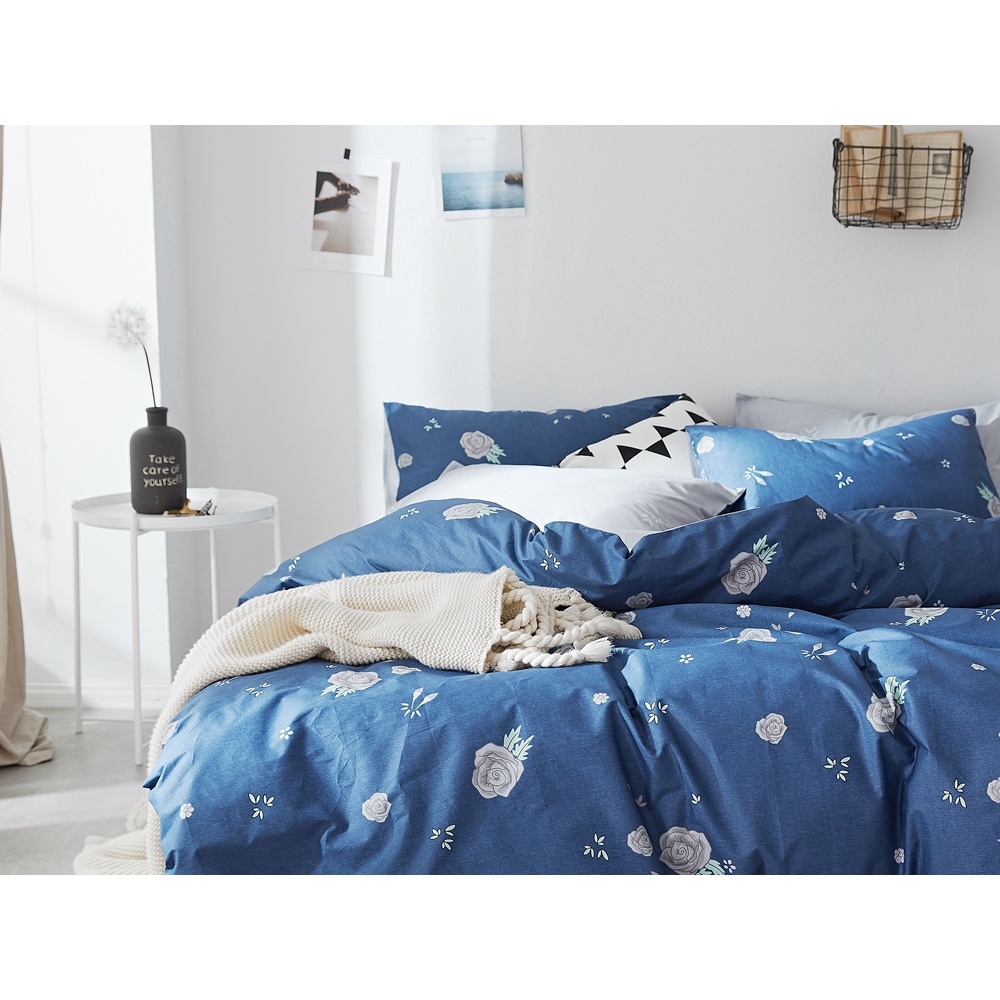 Bộ drap, áo gối kèm mền Jun Store Rina kích thước 160x200cm (nhiều màu sắc)