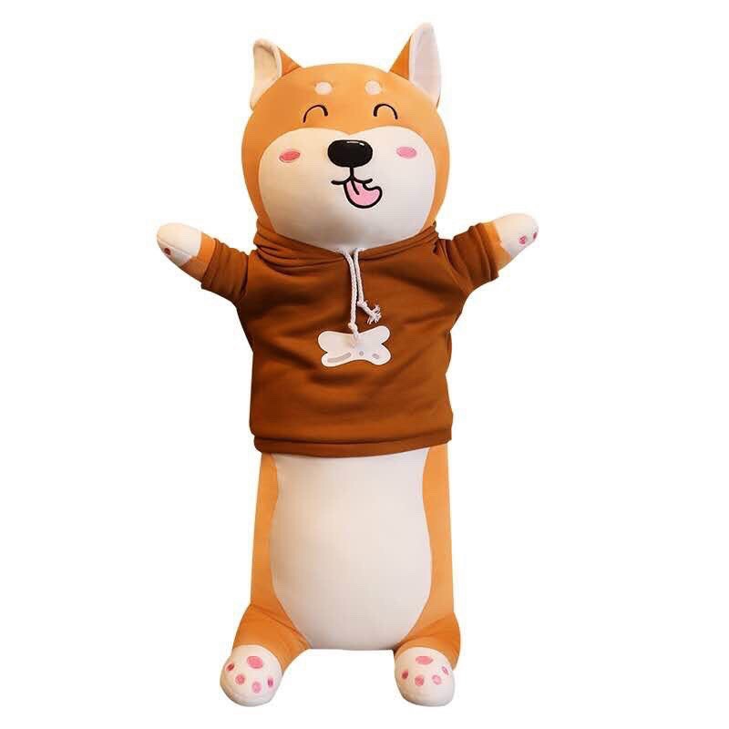 Gấu Bông Chó ShiBa mặc áo hoodie đáng yêu cao cấp nhập khẩu | BigBuy360 - bigbuy360.vn