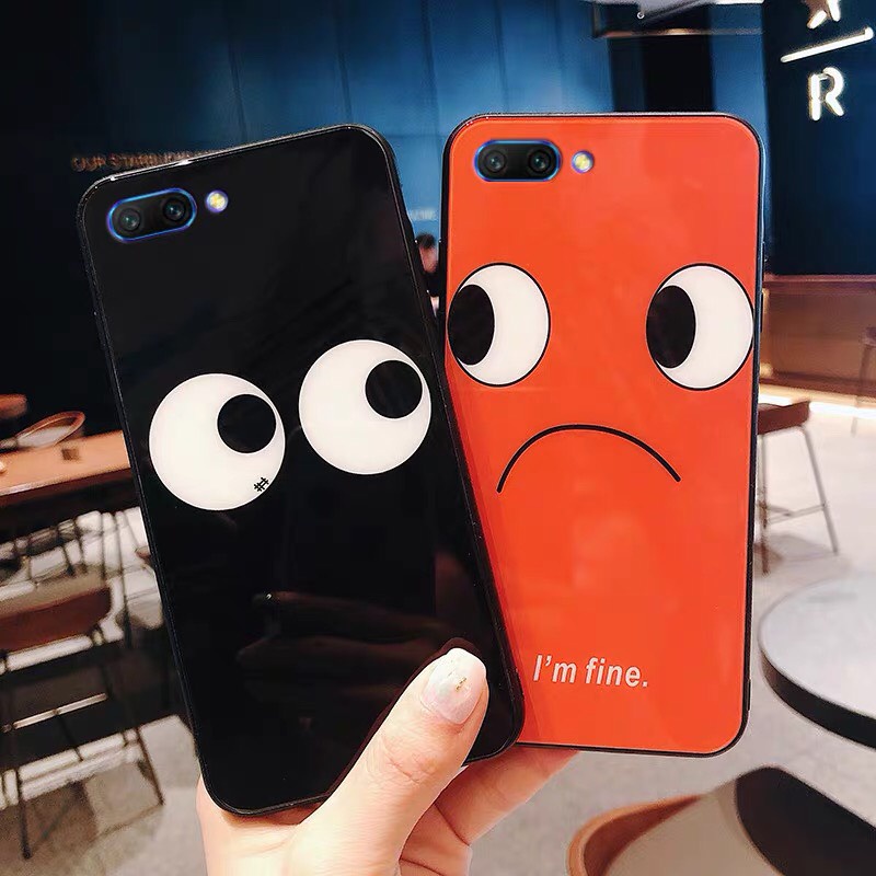 Ốp lưng iphone cặp đôi I'm fine case 14 14plus 13 pro max 12 promax 11 mini 6 6s 7 8 plus x xr xs