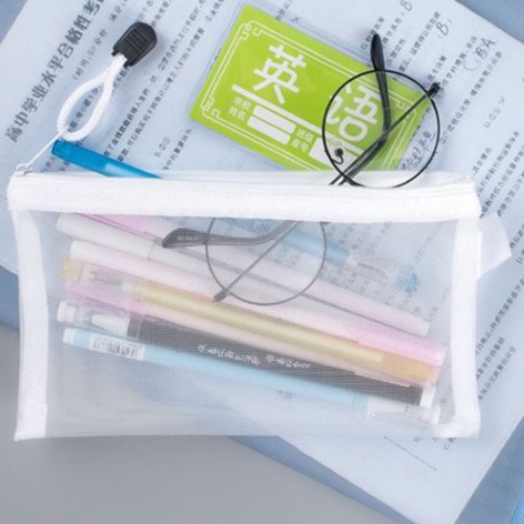 Túi Lưới Trong Suốt Đựng Đồ Trang Điểm Tiện Dụng