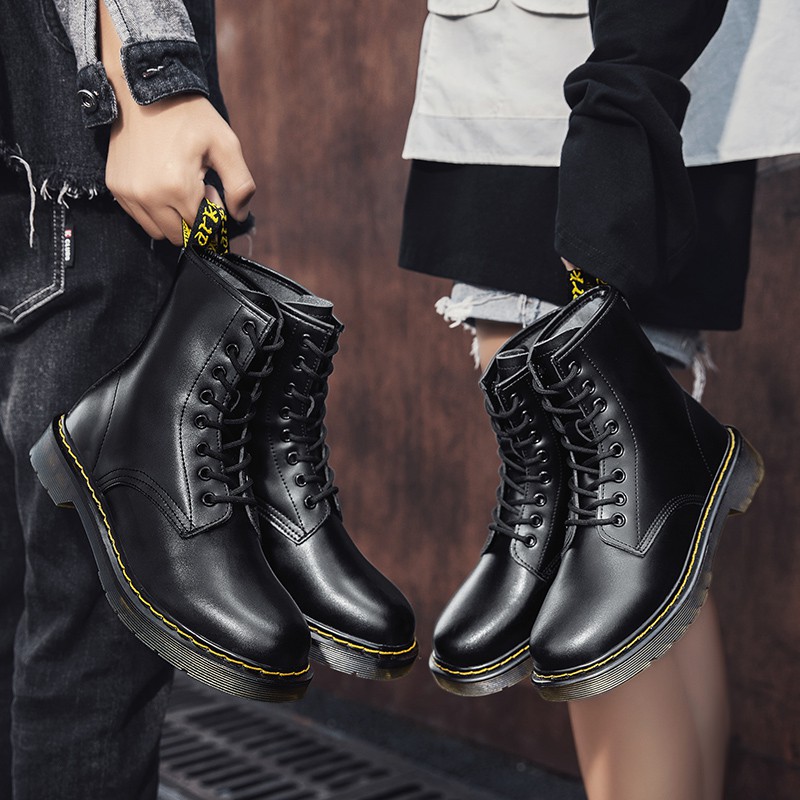 Giày Bốt Martin Cổ Thấp Buộc Dây Phong Cách Anh Quốc Thời Trang Cỡ 35 - 44 | BigBuy360 - bigbuy360.vn