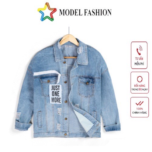 Áo khoác jean nam Model fashion thời trang cao cấp AKJ008
