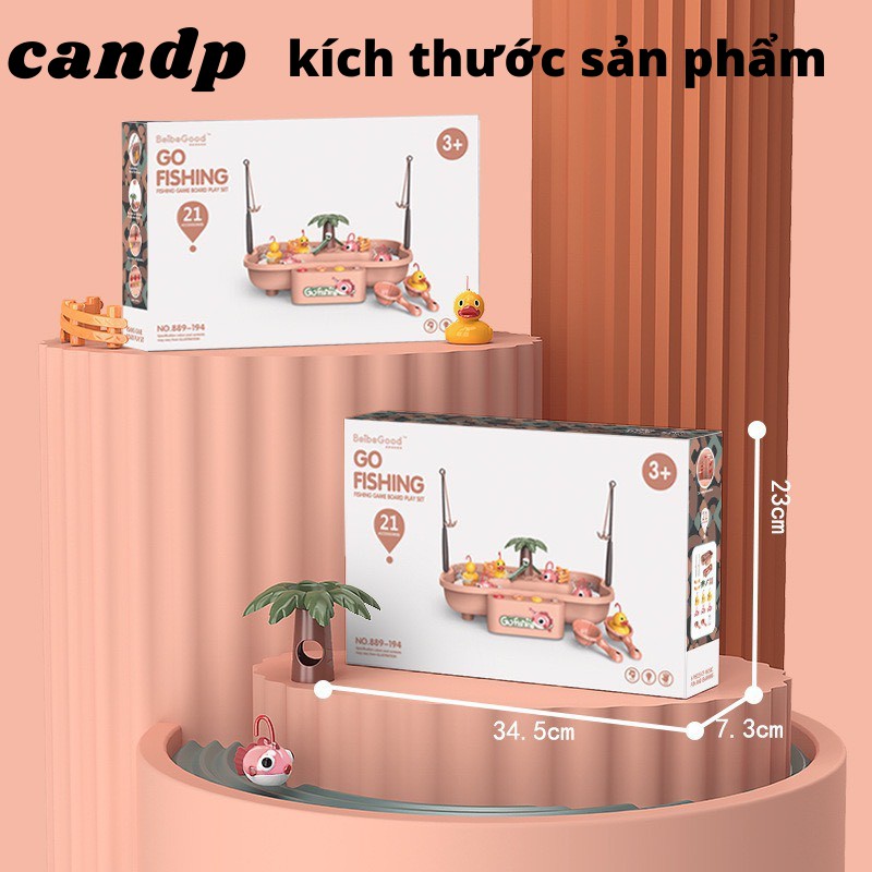 Đồ chơi câu cá câu vịt trên đảo Đồ chơi trẻ em có nhạc cực hấp dẫn cho bé