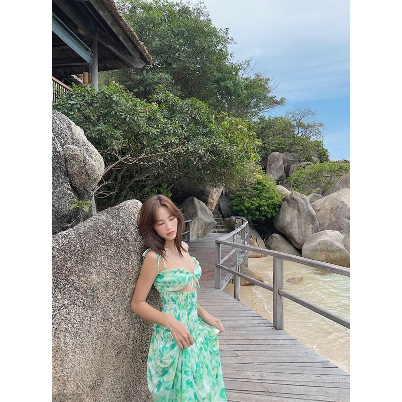 EMILY DRESS - Đầm hai dây dáng dài ôm eo - Thiết kế bởi IAMCOCO OFFICIAL