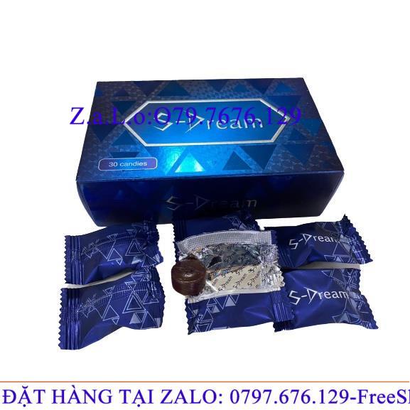 Kẹo sâm S-Dream tăng cường sinh lý nam Mới 2021 Hộp 30 viên