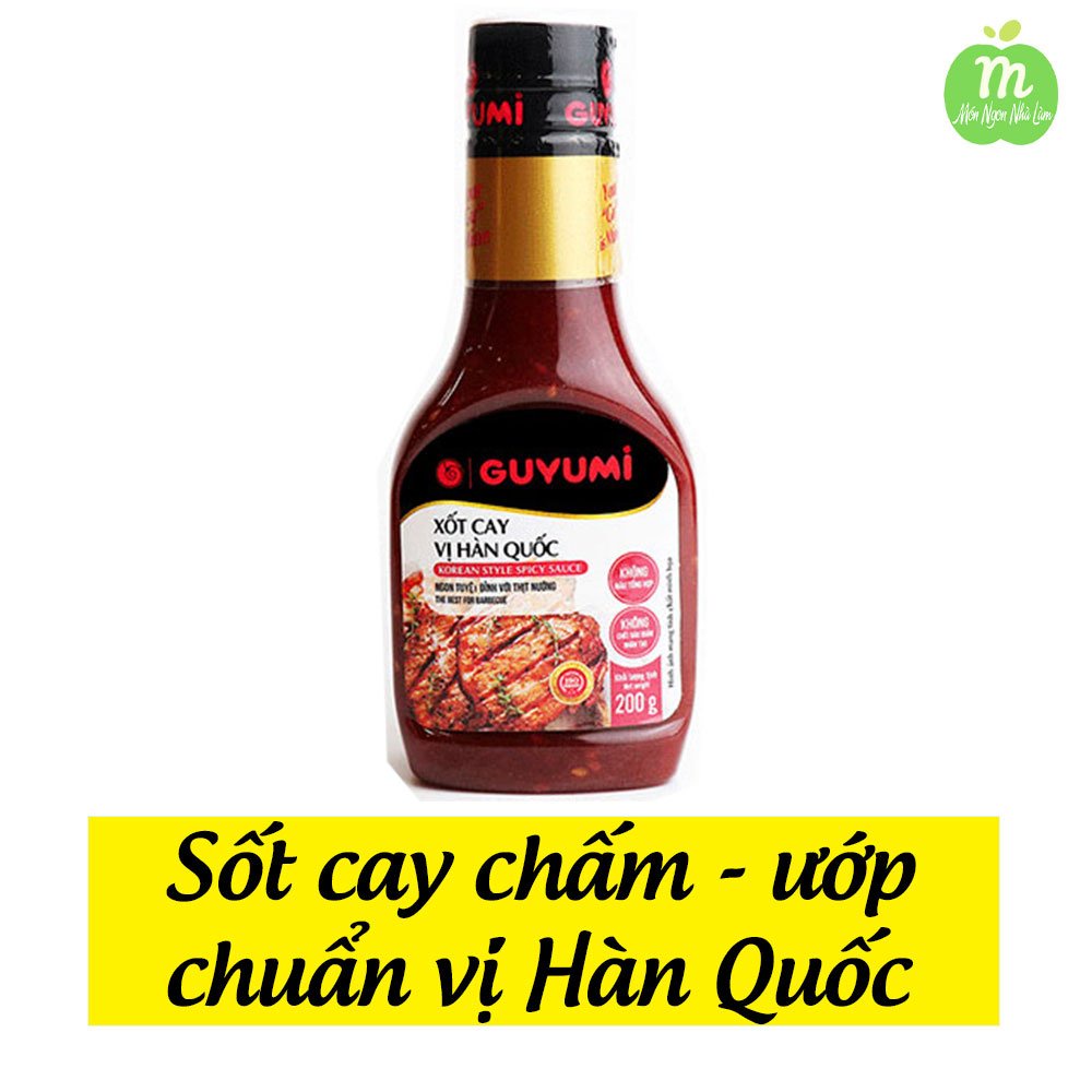 Sốt ướp món nướng vị cay Hàn Quốc, Sốt cay vị Hàn Quốc Guyumi