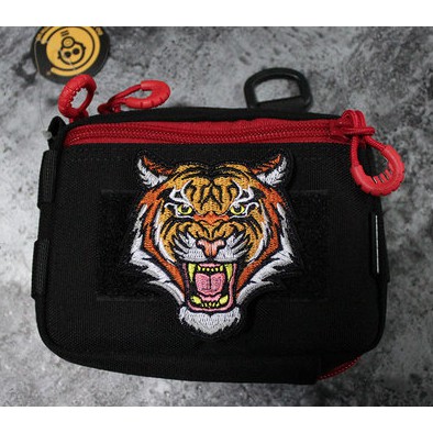 Patch vải velcro đầu thú dán ba lô, nón , quần áo , túi xách