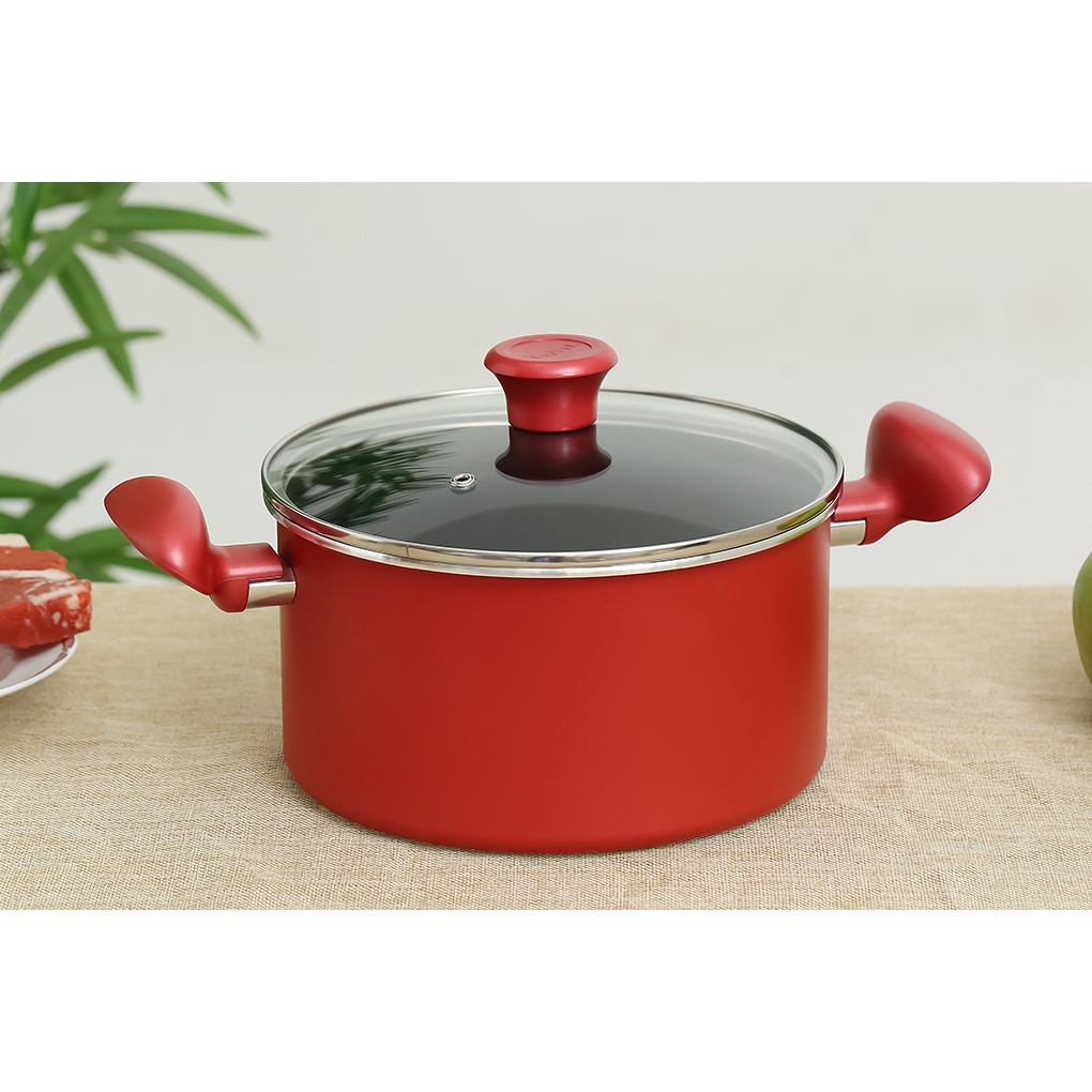 Nồi chống dính đáy từ Tefal So Chef G1354595 size 22cm, khoảng 4.5L - Hàng chính hãng