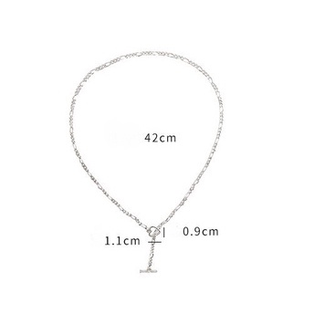 Dây chuyền bạc ý 925 trái tim móc tròn vòng cổ nam nữ