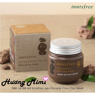 Mặt nạ đất sét tro núi lửa Innisfree Jeju Volcanic Pore Clay Mask