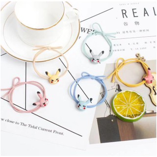 Combo 5 Dây Buộc Tóc Hình Pikachu Đáng Yêu
