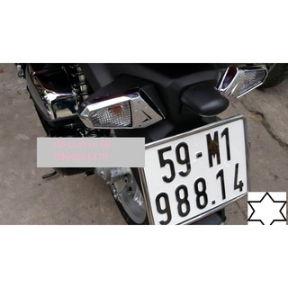 cặp ốp đèn xi nhan sau mạ crom xe JANUS