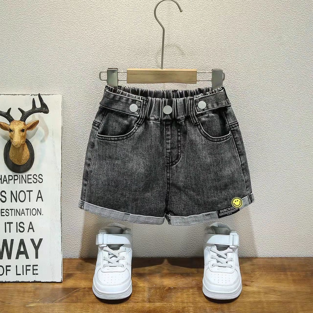 Quần Short Denim Thời Trang Mới 2022 Cho Bé Gái