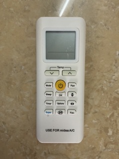 Điều khiển điều hoà Midea kèm pin