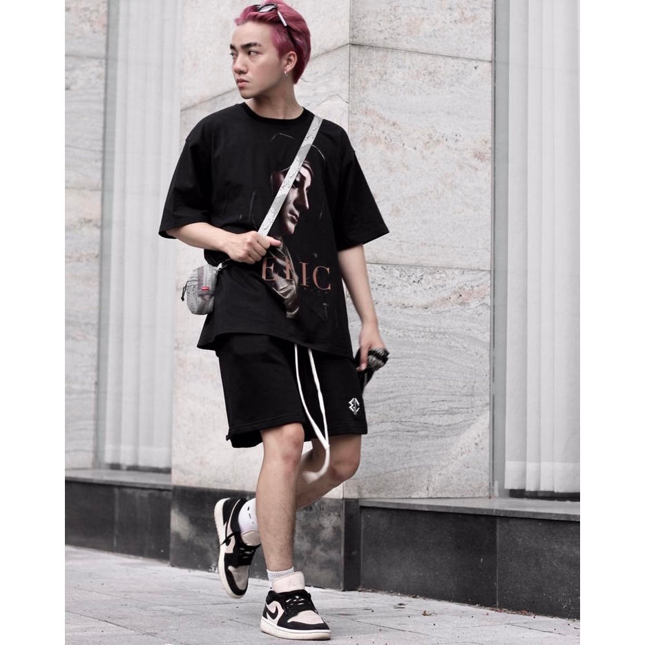 Áo Thun ERIC CRY Dáng Rộng Oversize Dành Cho Nam Và Nữ phong cách đường phố