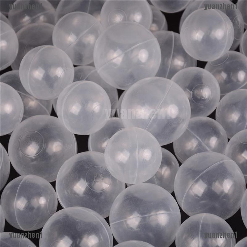 Set 50 Quả Bóng Nhựa Trong Suốt Đồ Chơi Cho Bé