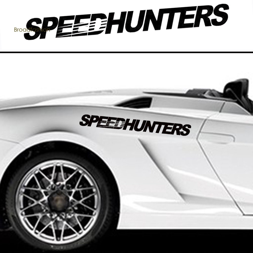 Miếng Dán Trang Trí Xe Hơi In Chữ Speedhunters