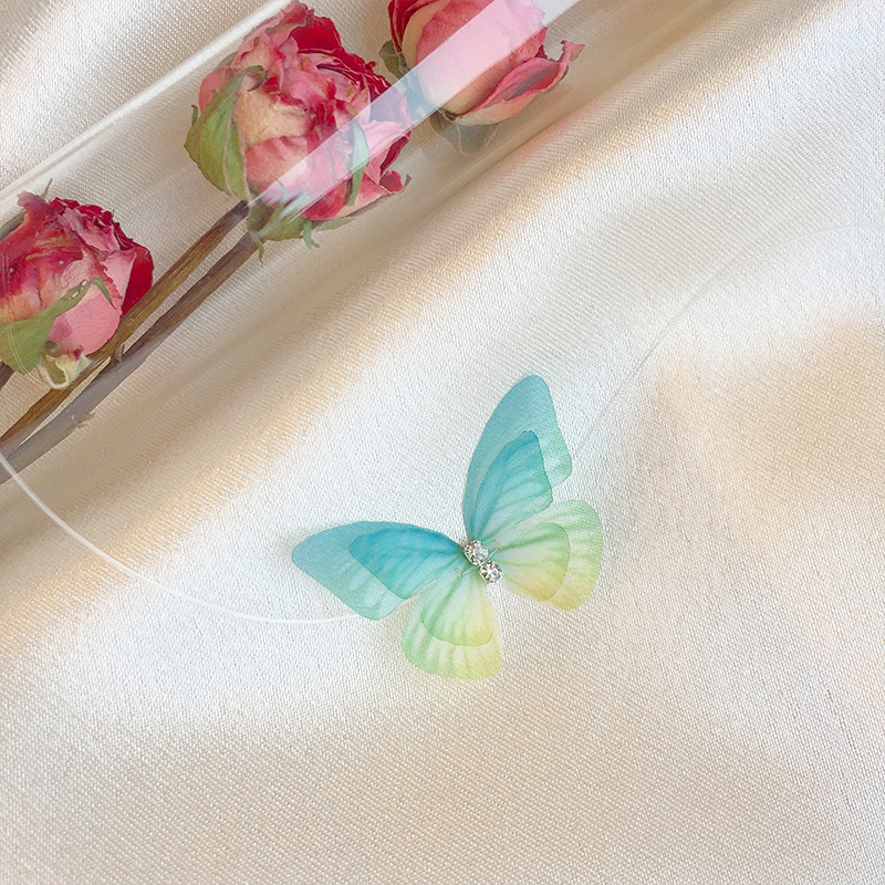 Korean Sweet Women Sexy Lace Bow Clavicle Chain/ Girls Personality Simple Short Necklace